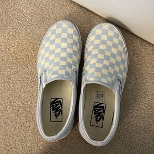light blues vans womens 6.5
